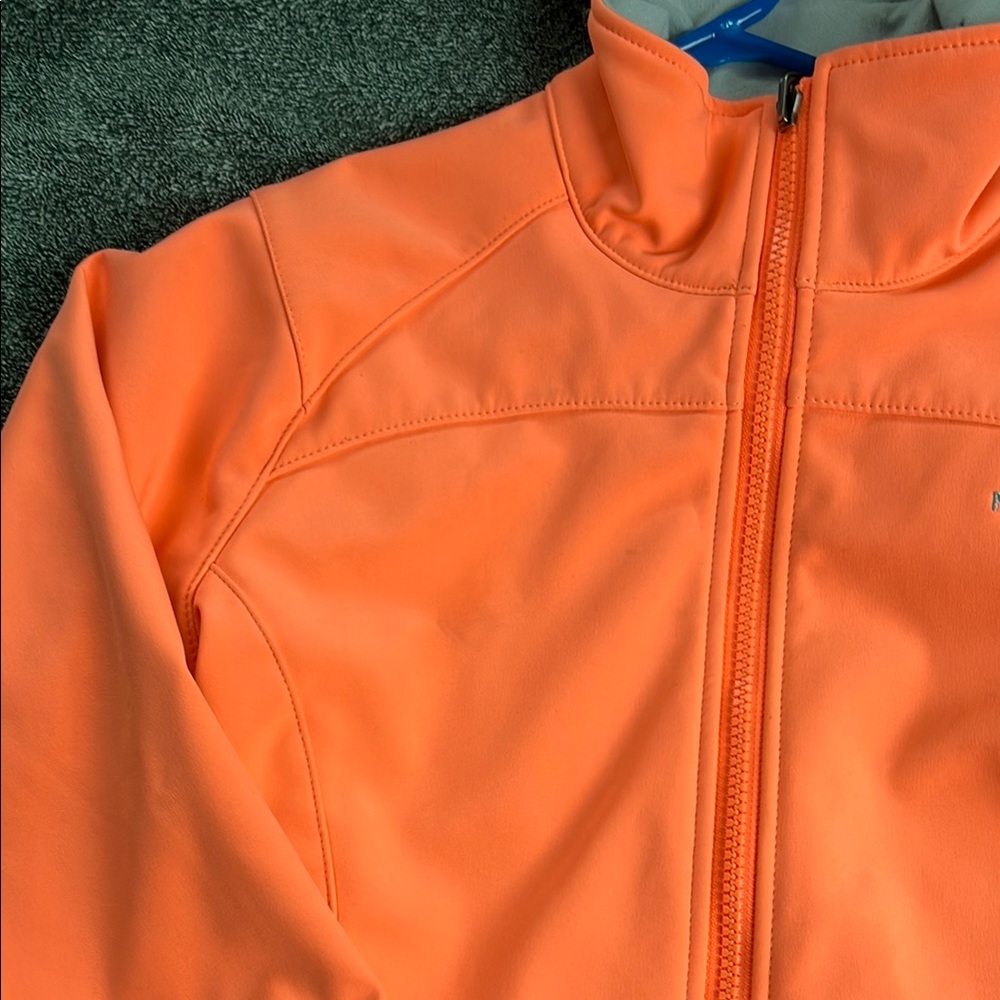 The North Face Orange Ski Jacket Performance Soft… - image 3